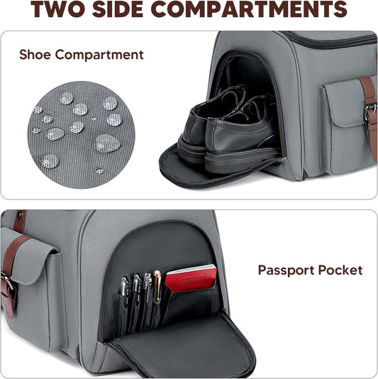 Professional Convertible Garment Bags with Shoe Compartment
